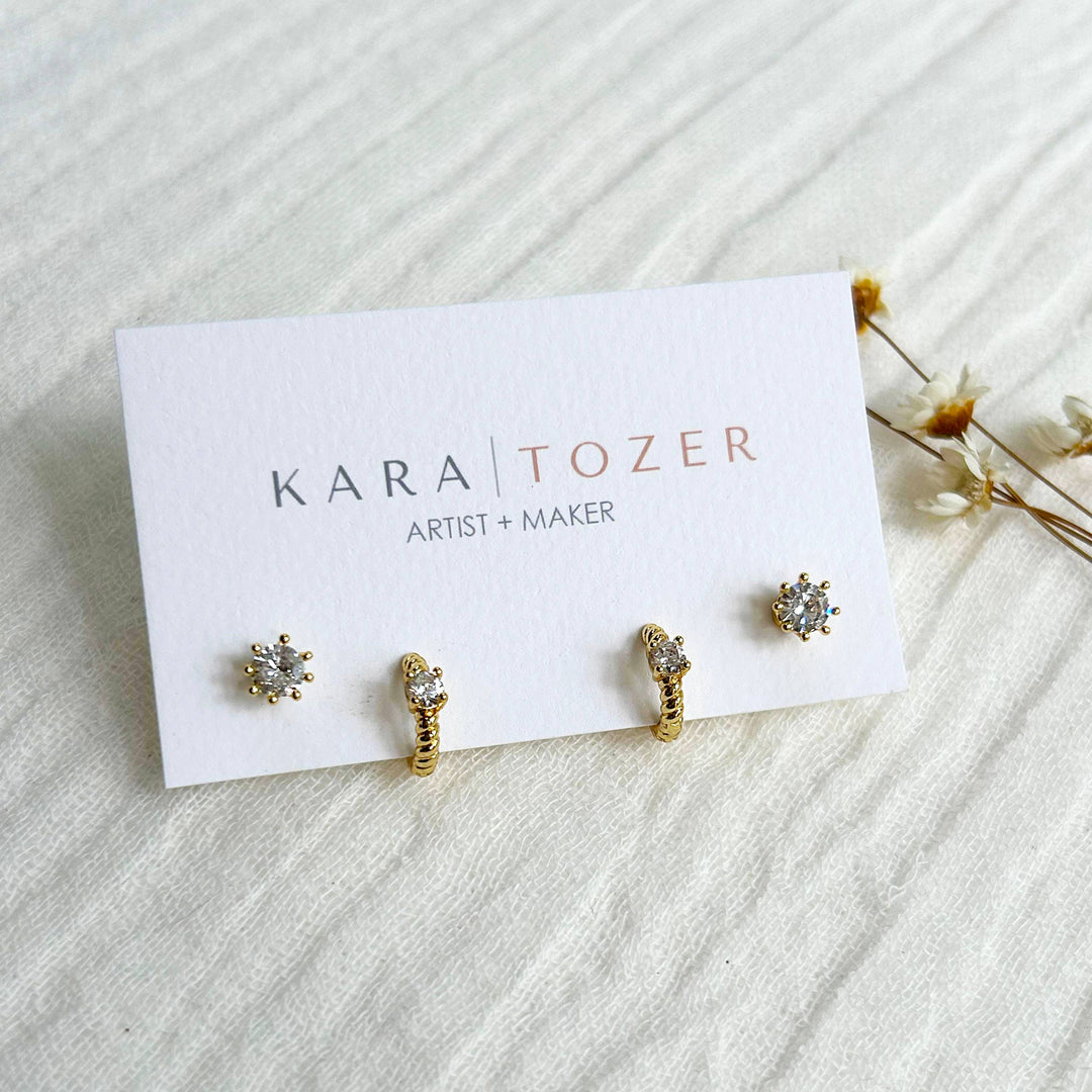 Solitaire Hoop Stacking KT12