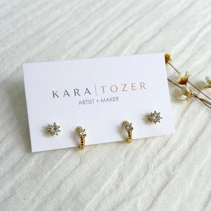 Solitaire Hoop Stacking KT12