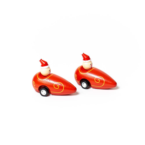 Pull Back Santa Christmas Sleigh Refill - Set of 24