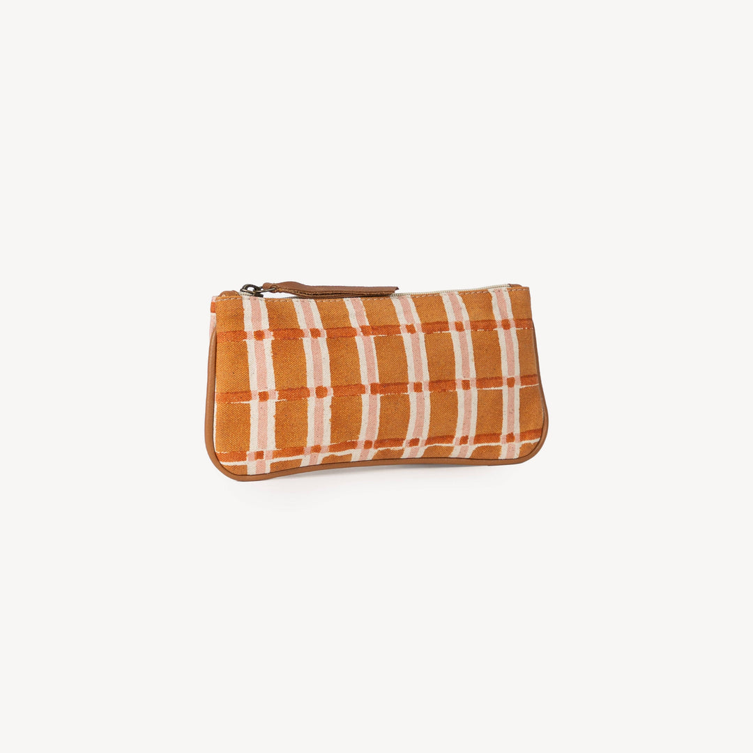 Pencil Pouch - Ember Plaid joyn16