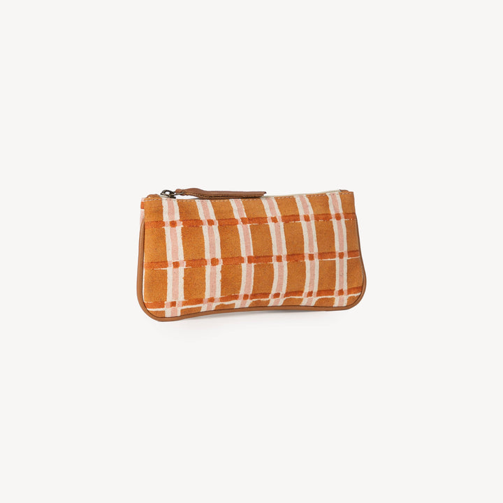 Pencil Pouch - Ember Plaid joyn16