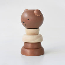 Load image into Gallery viewer, Wooden Ring Stacker - Bear