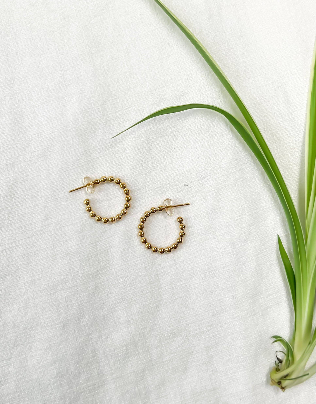 Beaded Hoop Earrings NC93
