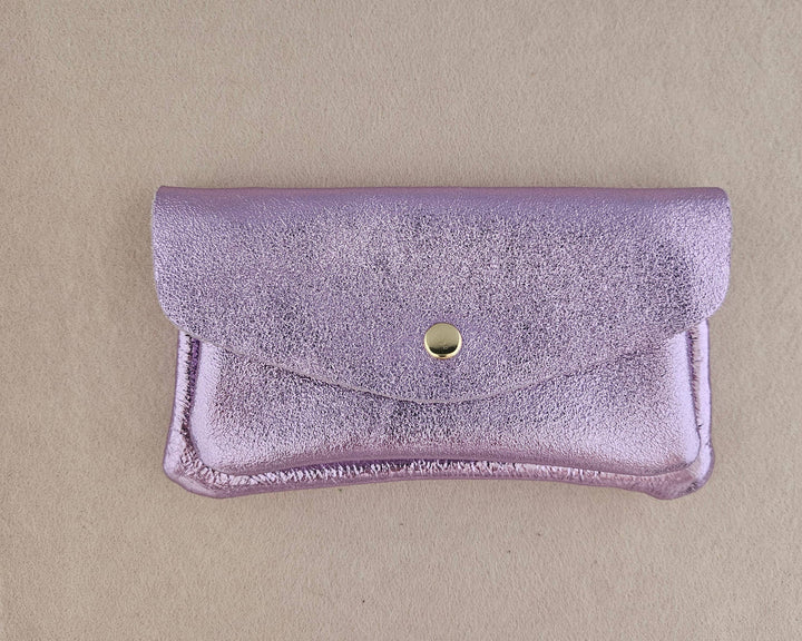 Kangaroo double pocket leather wallet Sky RM37