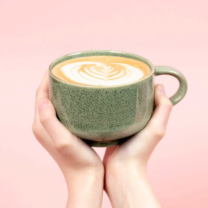 Emerald Handmade Ceramic Mug 16oz | Stoneware Coffee Mug NV52