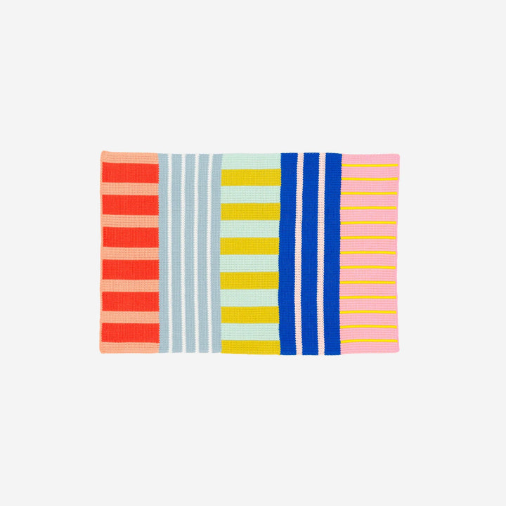 Patchwork Stripe Mini Rug VLR55