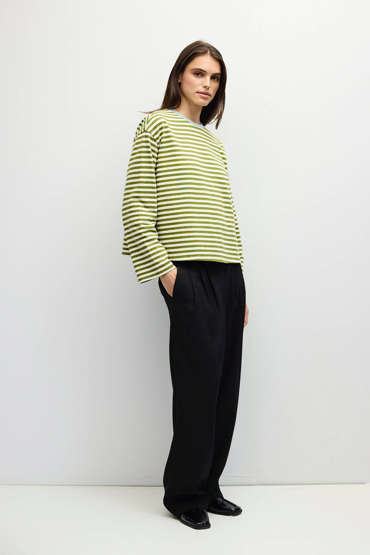 The Jessie Top | Striped Long Sleeve T-Shirt A674