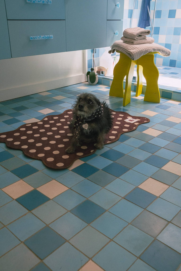 Reusable Washable Dog Pee Pad, Polka Dot NOMO2