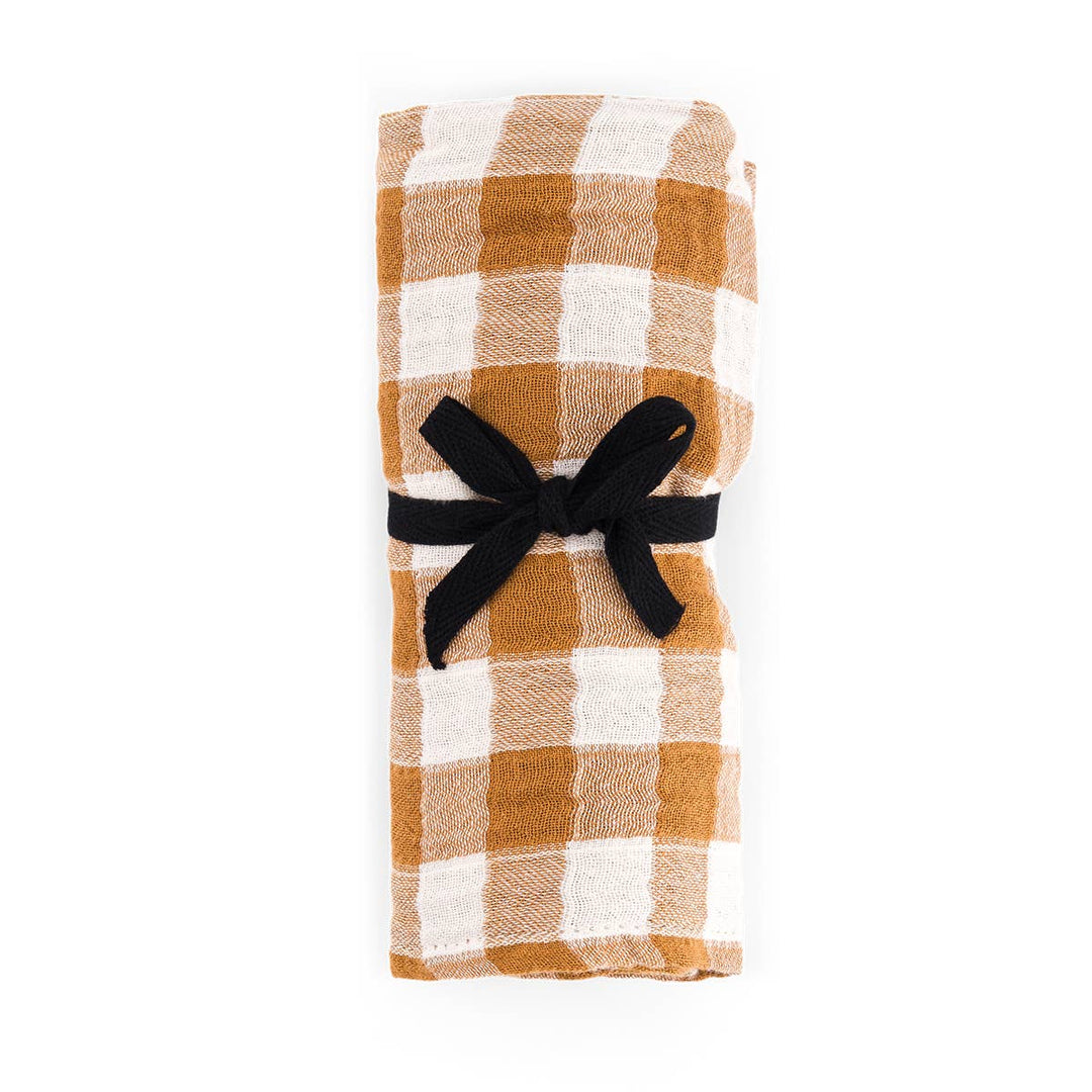 BIANCA SWADDLE VICHY CARAMEL