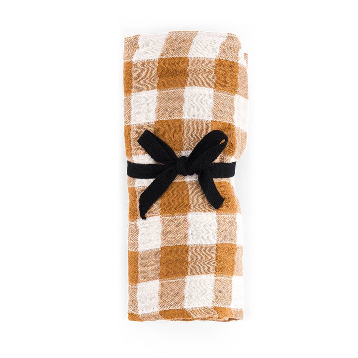 BIANCA SWADDLE VICHY CARAMEL