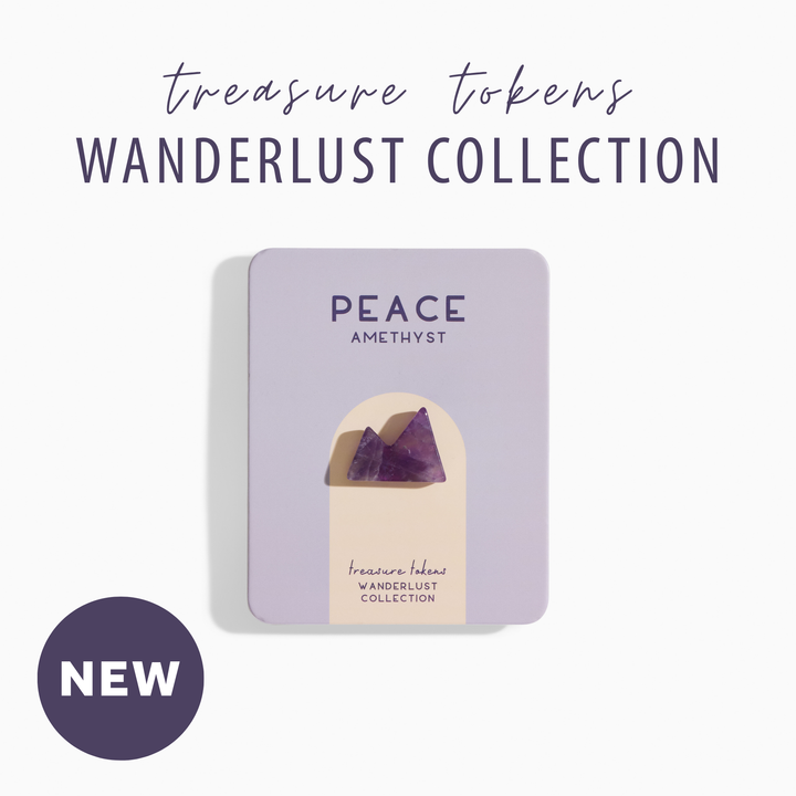 Amethyst Crystal Mountain | Treasure Tokens: PEACE