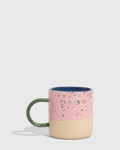 8 oz. Glazed Stoneware Non-metallic Lead-free Coffee Mug