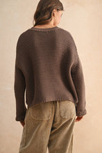 Load image into Gallery viewer, T2694   ROUND NECK SWEATER KNITTED TOP