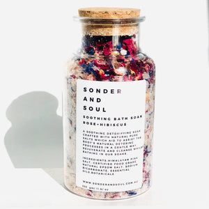 Rose and Hibiscus Bath Soak
