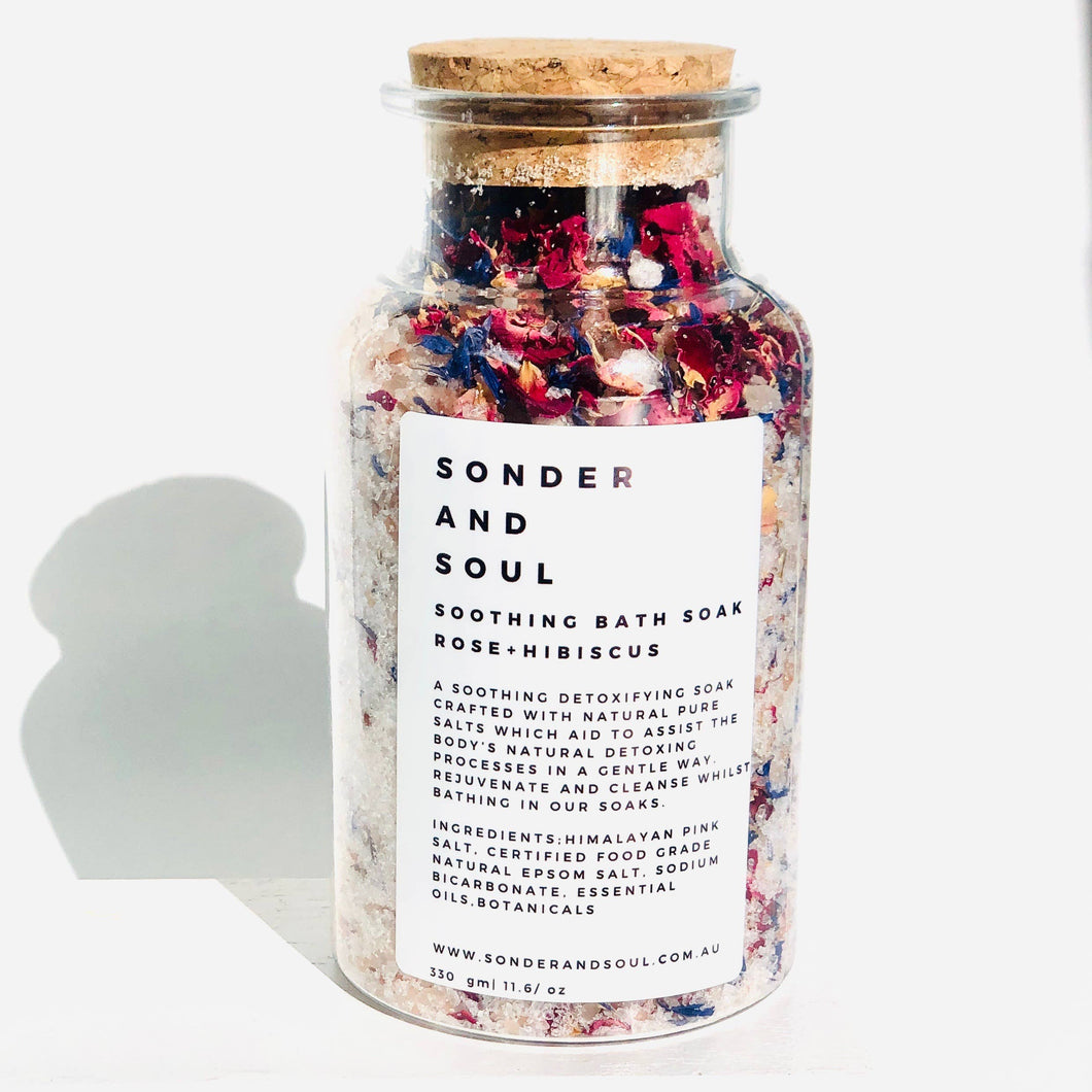 Rose and Hibiscus Bath Soak