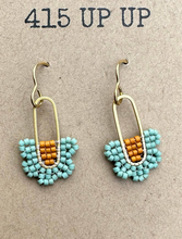 Load image into Gallery viewer, Little Darlings - Pumpkin + Seafoam