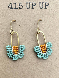 Little Darlings - Pumpkin + Seafoam