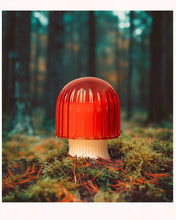 Load image into Gallery viewer, Swedish Dream Pine Mushroom Cloche Candle