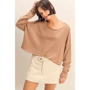 Wide Neck Sweater HYF10