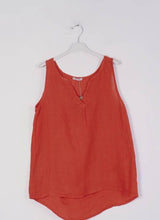 Load image into Gallery viewer, Lea &amp; Luc 100% Linen Tank Top REF. 38009
