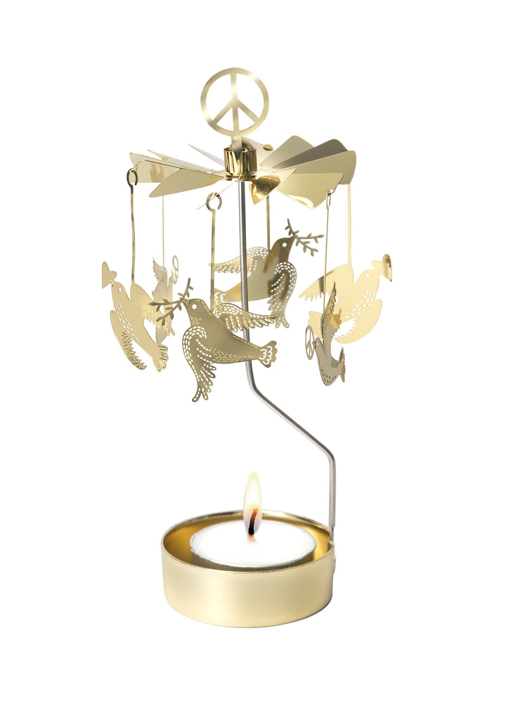 Peace on Earth Rotary Candleholder