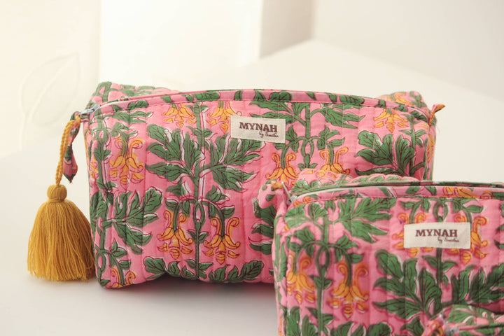 Bubblegum forest print travel/make up/organizer/bag MH878