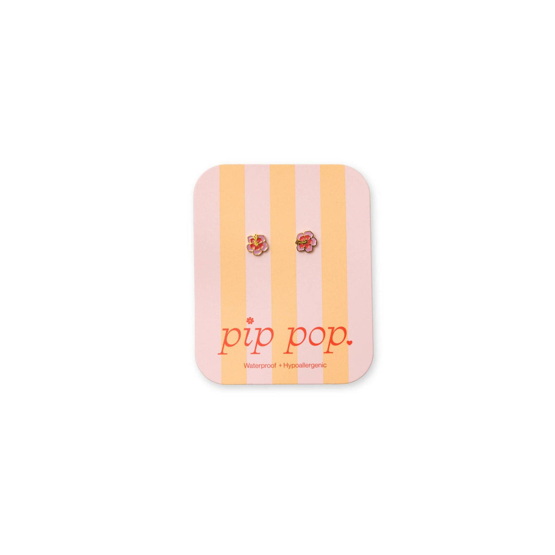 Hibiscus Stud Earrings PP456