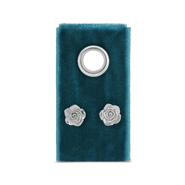 Rose Studs on Velvet Tag SP962