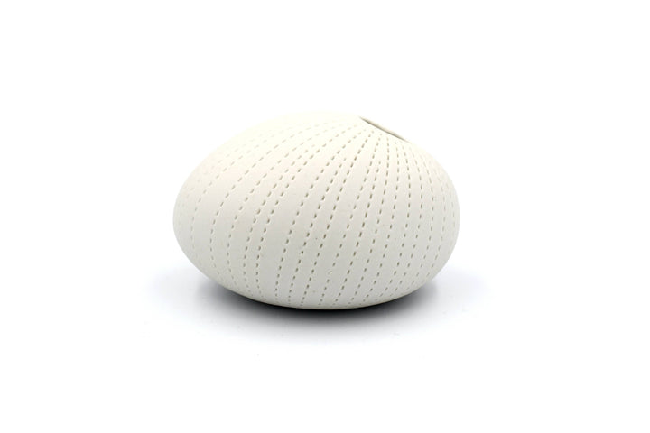 159WH13 PEBBLE MINI S-Handcrafted Porcelain Bud Vase