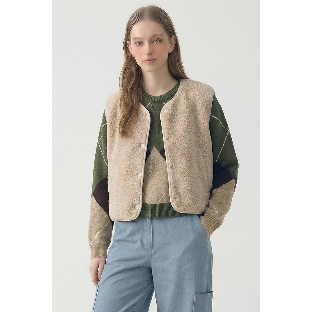 Cozyline Vintage Sherpa Vest VV59