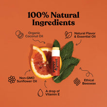 Load image into Gallery viewer, Lip Balm, Blood Orange Mint