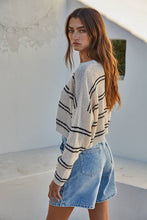 Load image into Gallery viewer, Striped Long Sleeve Top