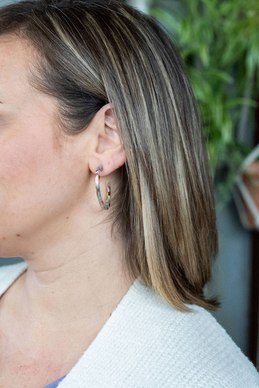 Camy Hoops - Multicolor // Jewelry, Earrings, Gift SS53