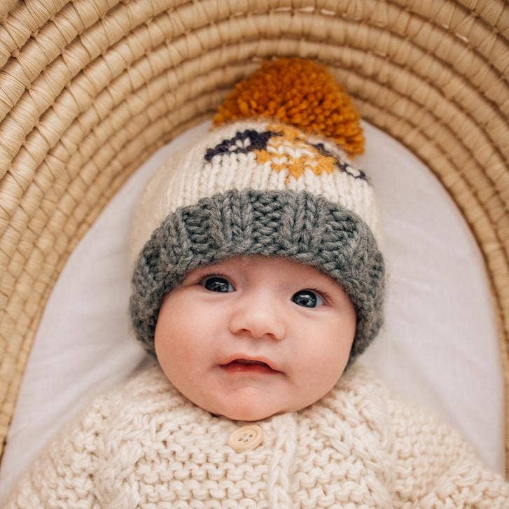 Bumblebee Knit Beanie Hat Baby
