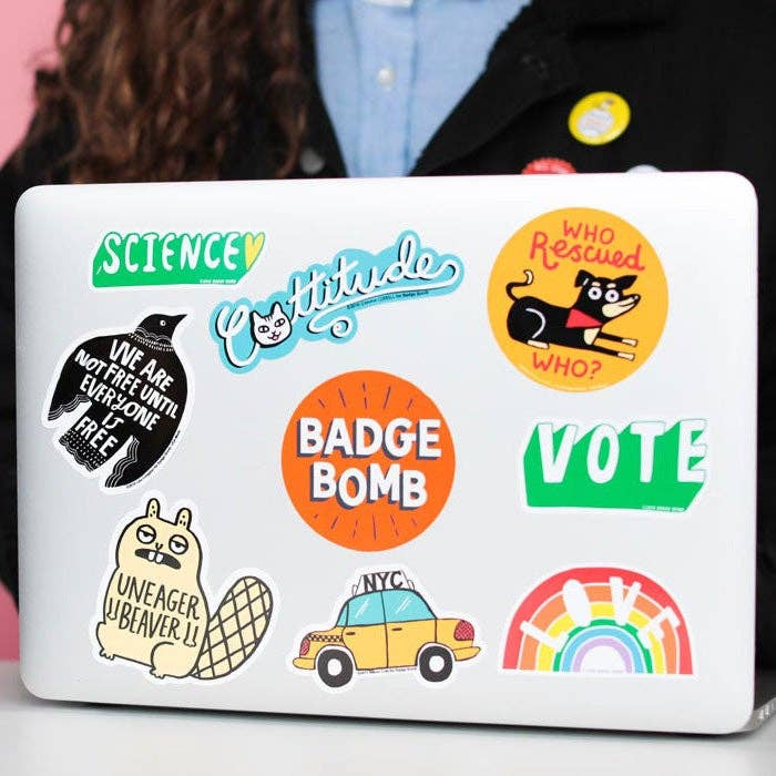 Stay Golden Big Sticker