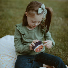 Load image into Gallery viewer, Friendly Plush Toy Fig Rattle