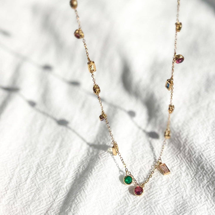 The Gemstone Party Necklace NC54