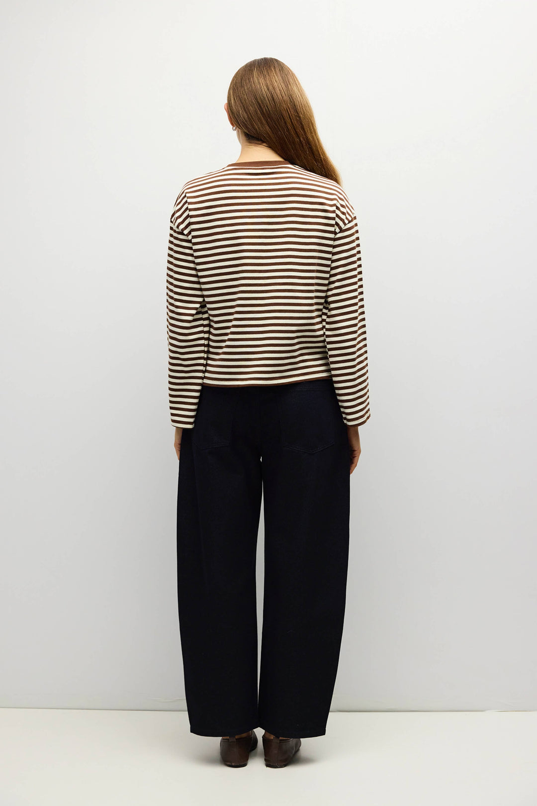The Jessie Top | Striped Long Sleeve T-Shirt A674