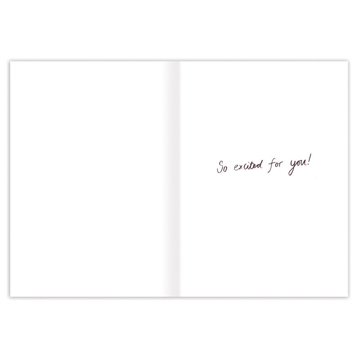 Watercolor Floral Congrats Card