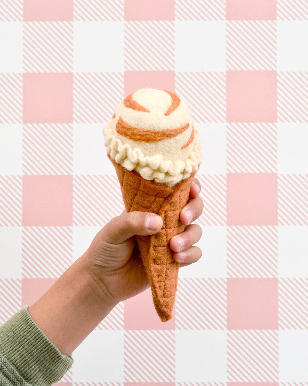 Felt ice cream