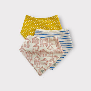 Baby Bandana Bib Set of 3