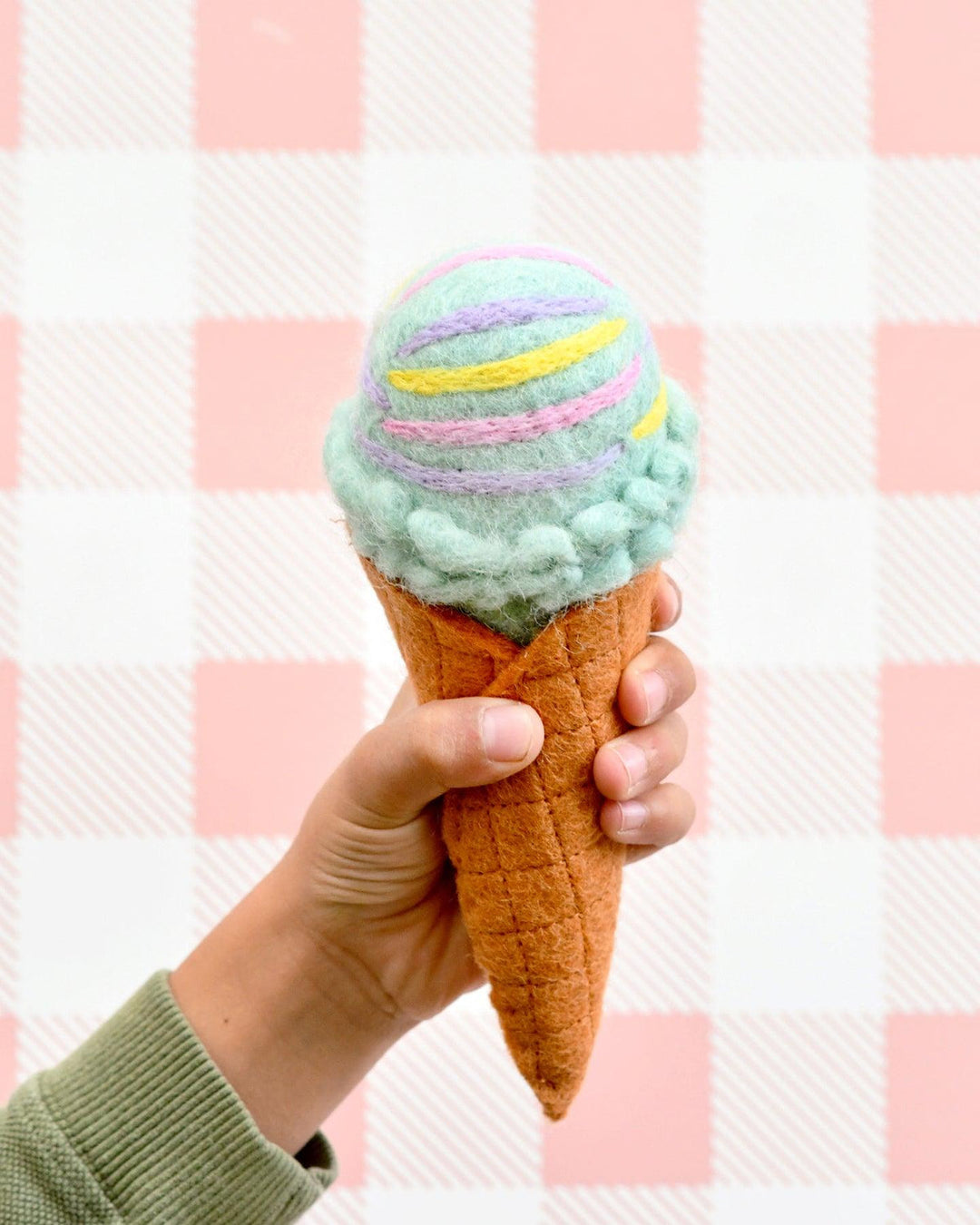 Felt ice cream