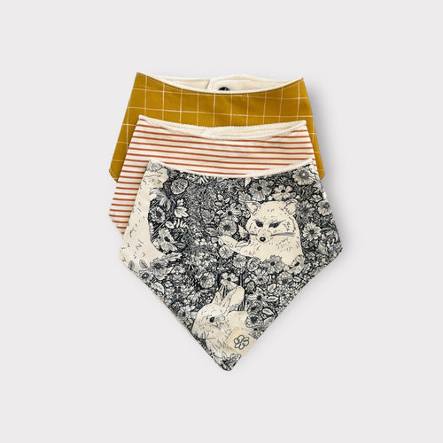 Baby Bandana Bib Set of 3