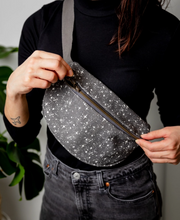 Load image into Gallery viewer, Danica Studio Far and Away Cotton Hip Bag Adjustable Strap