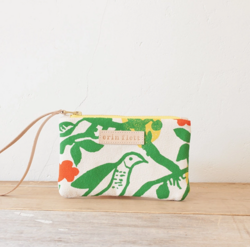 Kelly Lemon Tree Wristlet