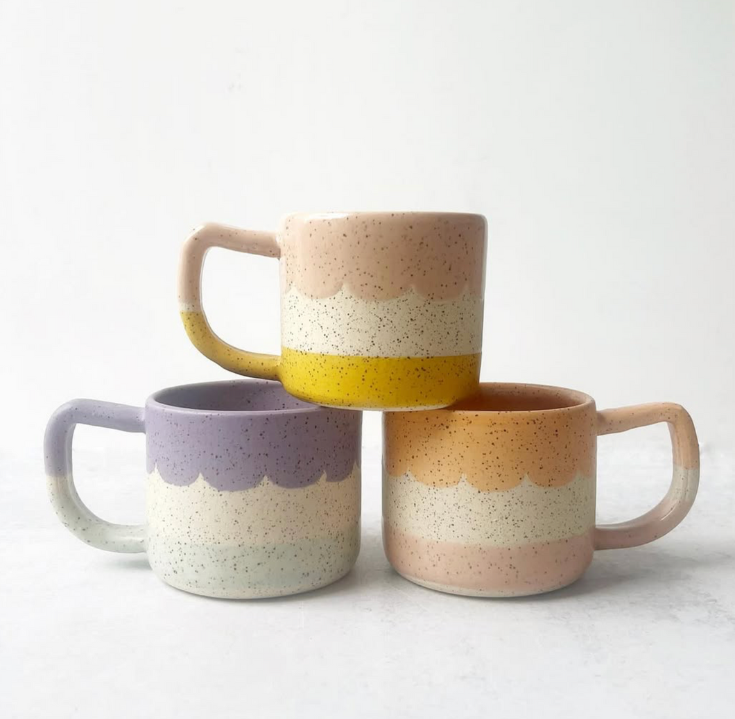 Three tone mugs