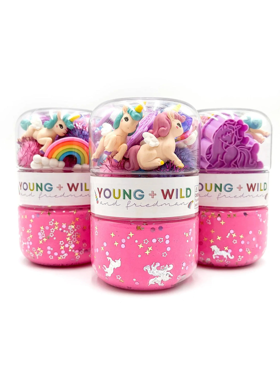 Rainbow Unicorn Grab &amp; Go Dough Jar