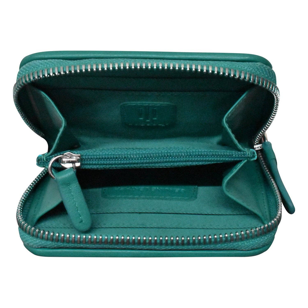 7104 CHECKERBOARD ZIP AROUND WALLET LL223