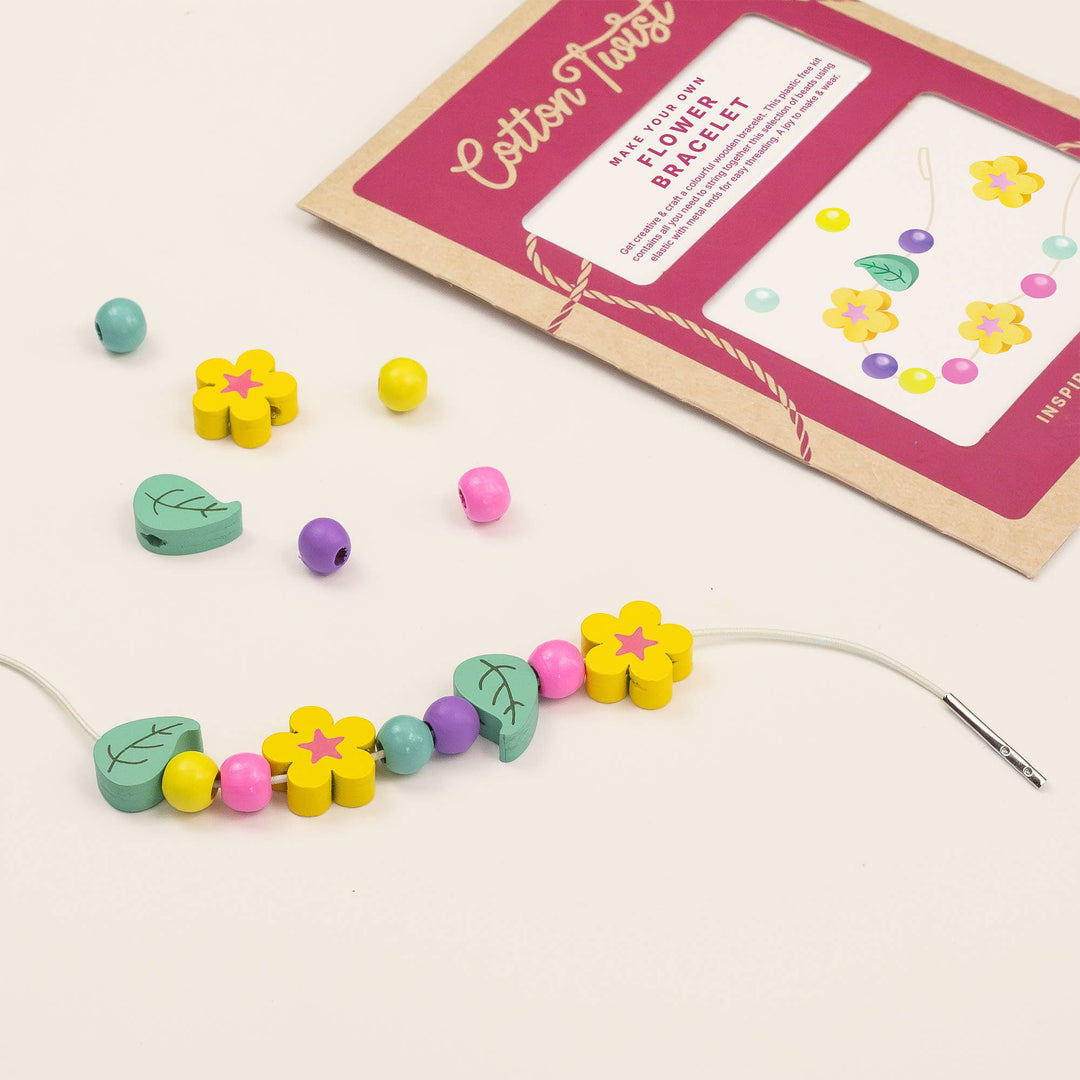 Make Your Own Flower Bracelet UKCA6