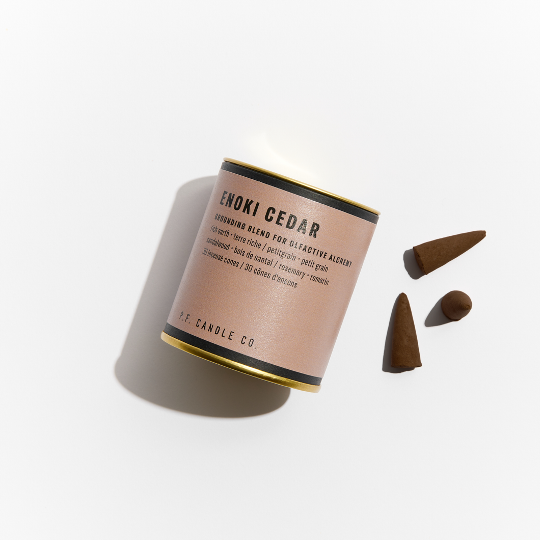 Enoki Cedar - Alchemy Incense Cones